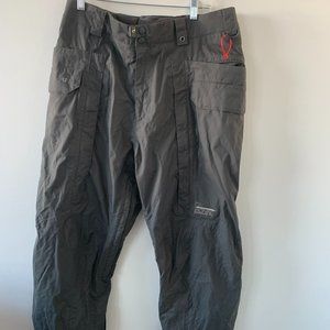 Burton Ronin Ski/Snowboard Pants Mens Size M (Dark Grey)
